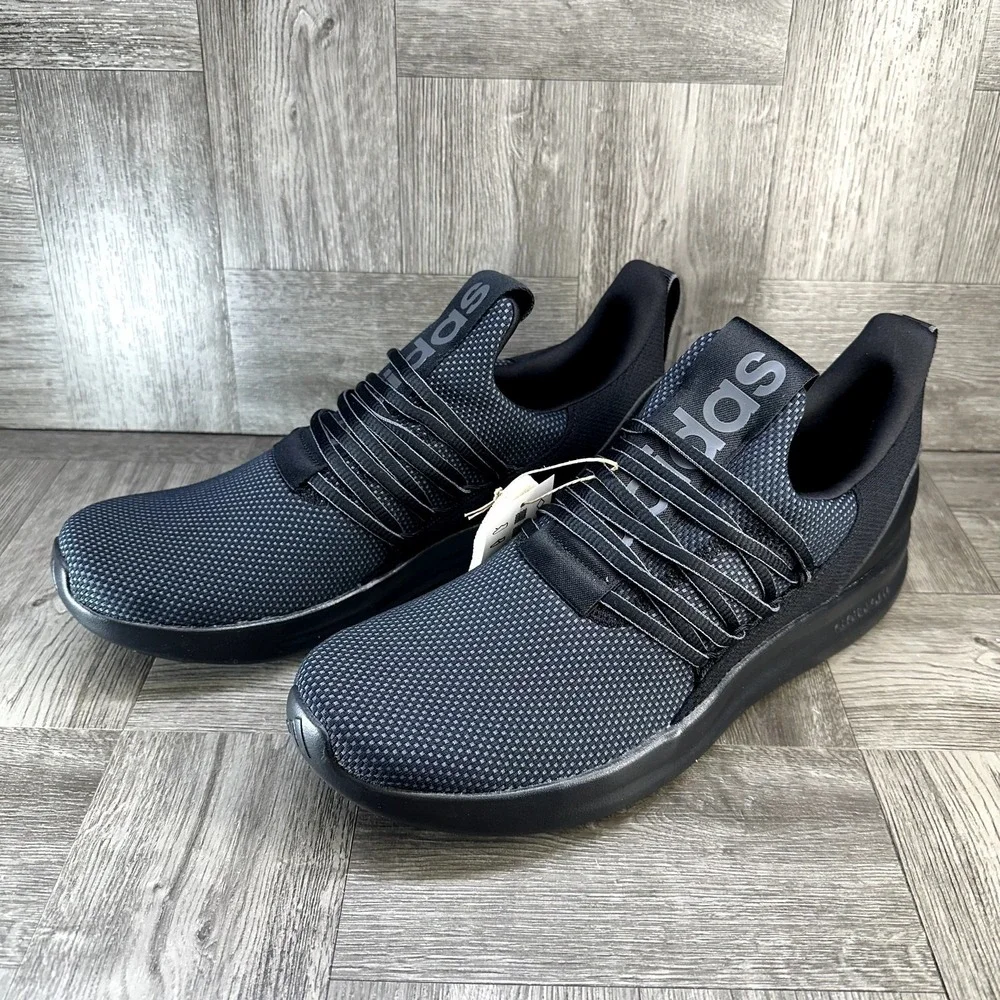 Adidas Lite Racer Adapt 7 Mens size 11 Black Slip On Mesh Athletic NEW IE6327